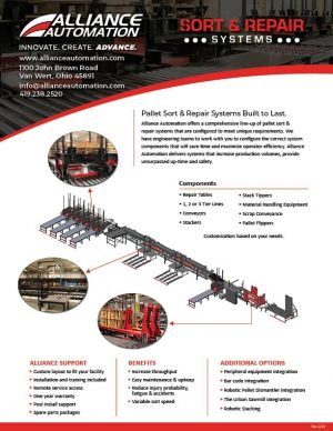 Sort and Repair System Product Brochure